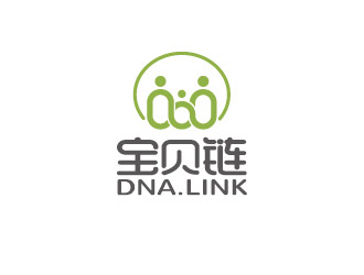王昕的宝贝链基因检测logo设计