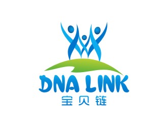 陈国伟的宝贝链基因检测logo设计