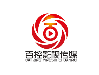 赵鹏的百控影视传媒（上海）有限公司logo设计