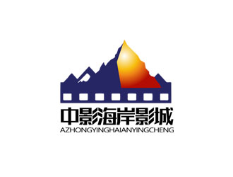 郭庆忠的中影海岸影城logo设计