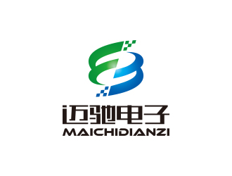 孙金泽的迈驰电子logo设计