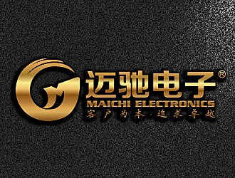 黎明锋的迈驰电子logo设计