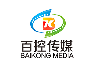 百控影视传媒（上海）有限公司logo设计