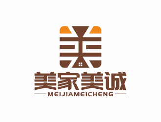 何嘉健的美家美诚logo设计