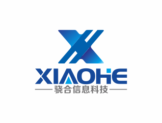 何嘉健的上海骁合信息科技有限公司logo设计