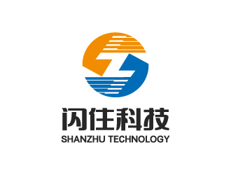 杨勇的闪住科技logo设计