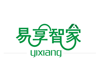 黄俊的易享智家logo设计