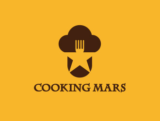 火星厨房 COOKING MARSlogo设计
