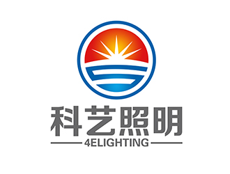 潘乐的4elighting/科艺照明logo设计
