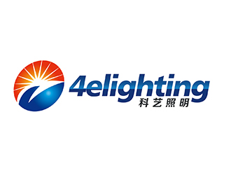 潘乐的4elighting/科艺照明logo设计