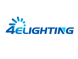 余亮亮的4elighting/科艺照明logo设计