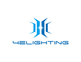 孙金泽的4elighting/科艺照明logo设计