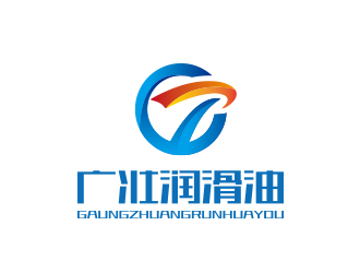 孙金泽的润滑油绿色负空间logo图标logo设计