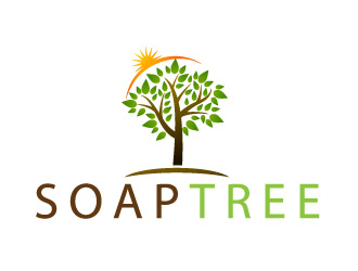 晓熹的皂树洗涤产品商标logo设计