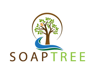 晓熹的皂树洗涤产品商标logo设计