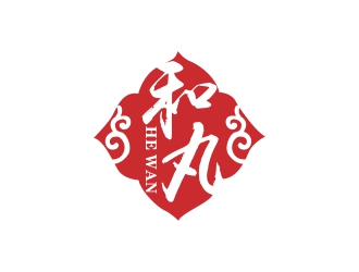 刘小勇的和丸牛肉馆店铺logo设计