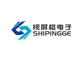 李贺的郑州视屏格电子科技有限公司logo设计