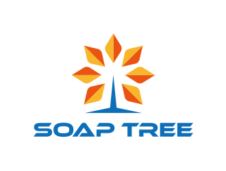 孙金泽的皂树洗涤产品商标logo设计