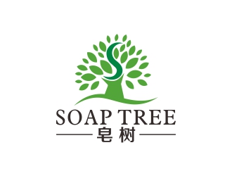 刘小勇的皂树洗涤产品商标logo设计