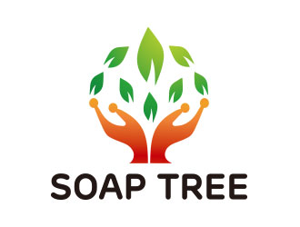 向正军的皂树洗涤产品商标logo设计