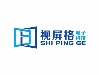 何嘉健的郑州视屏格电子科技有限公司logo设计