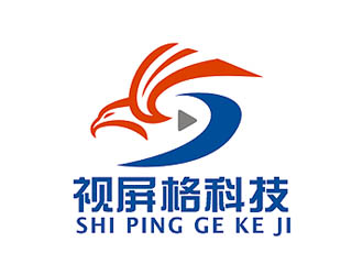 盛铭的郑州视屏格电子科技有限公司logo设计