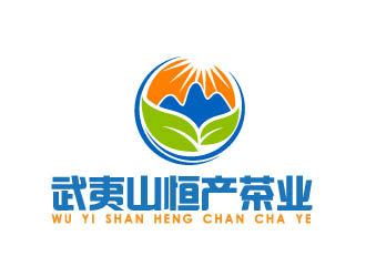 晓熹的福建省武夷山恒产茶业有限公司logo设计