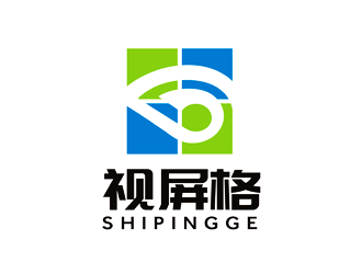 谭家强的郑州视屏格电子科技有限公司logo设计