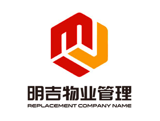钟炬的上海明吉物业管理有限公司logo设计