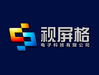 钟炬的郑州视屏格电子科技有限公司logo设计