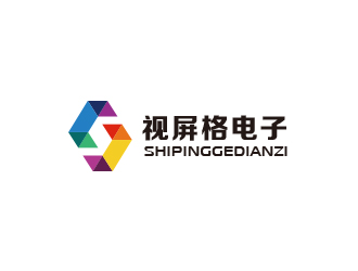 高明奇的郑州视屏格电子科技有限公司logo设计