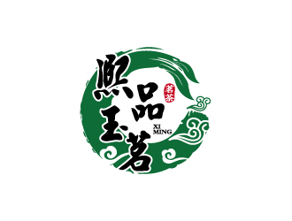 张俊的熙品玉茗logo设计