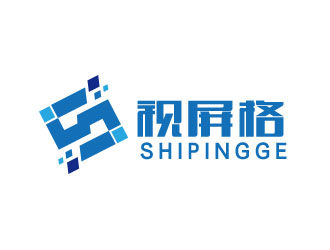朱红娟的郑州视屏格电子科技有限公司logo设计