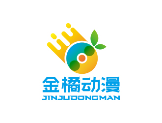 孙金泽的金橘动漫动玩城标志设计logo设计