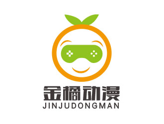 朱红娟的金橘动漫动玩城标志设计logo设计
