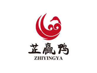 孙金泽的芷赢鸭食品商标设计logo设计
