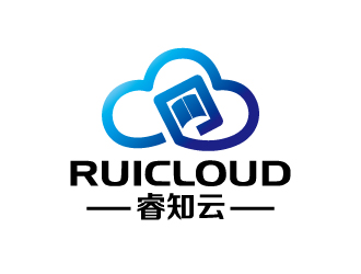 张俊的睿知云高科技logo设计