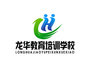 朱兵的龙华教育培训学校logo设计