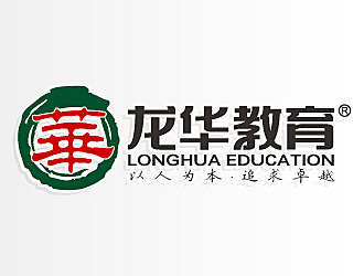 黎明锋的龙华教育培训学校logo设计