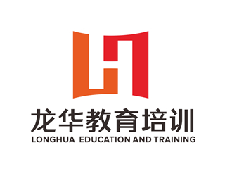 唐国强的龙华教育培训学校logo设计