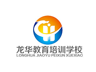 赵鹏的龙华教育培训学校logo设计
