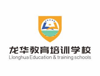 谭山的龙华教育培训学校logo设计