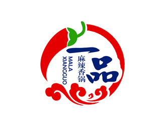 朱兵的一品麻辣香锅logo设计