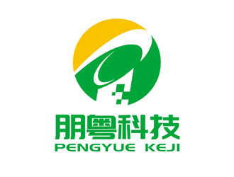 谭家强的广州市朋粤科技服务有限公司logo设计