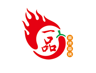 赵鹏的一品麻辣香锅logo设计