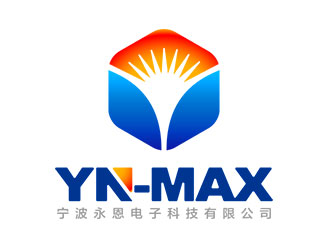 钟炬的YN-MAX电子照明灯具logo设计