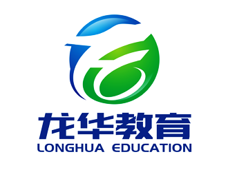 谭家强的龙华教育培训学校logo设计