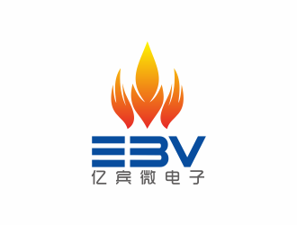 汤儒娟的深圳市亿宾微电子有限公司 英文简称EBVlogo设计