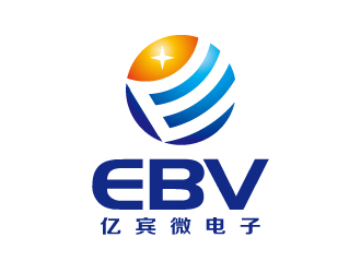 张俊的深圳市亿宾微电子有限公司 英文简称EBVlogo设计