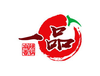 钟炬的一品麻辣香锅logo设计